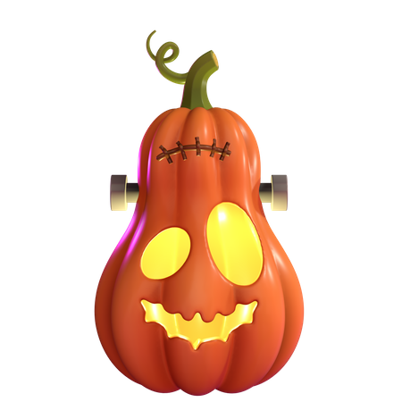 Free Halloween Pumpkin  3D Icon