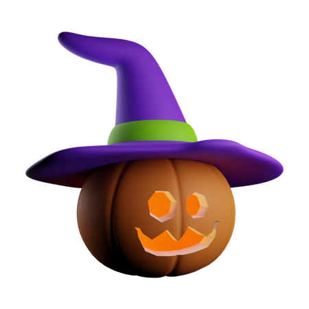 Free Halloween Pumpkin 3D Icon