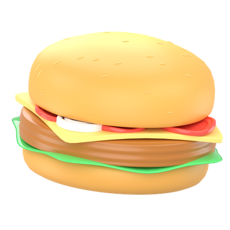 Free Hamburguesa 3D Icon