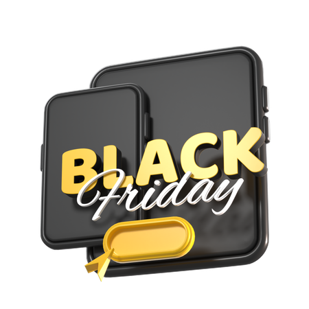 Free Handy und Tablet für den Black Friday  3D Icon