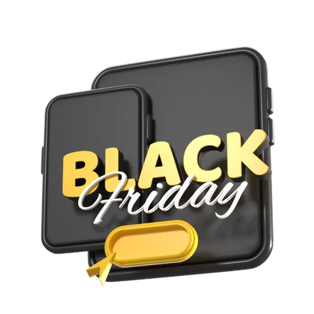 Free Handy und Tablet für den Black Friday  3D Icon