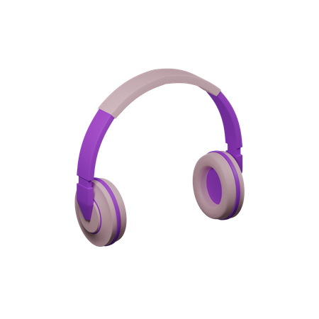 Free Headphone  3D Illustration