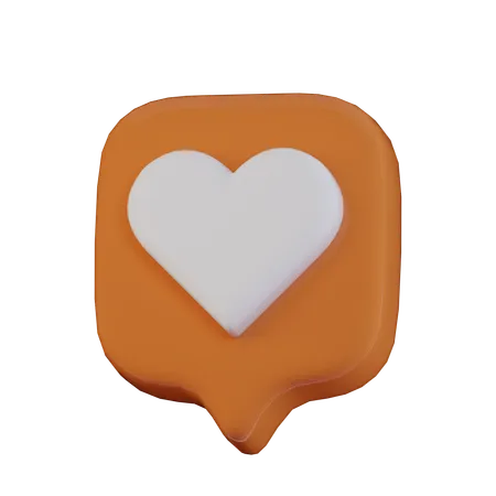 Free Heart  3D Icon