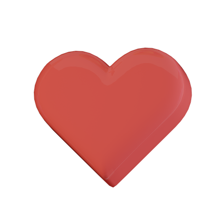 Free Heart  3D Icon