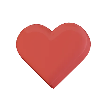 Free Heart  3D Icon
