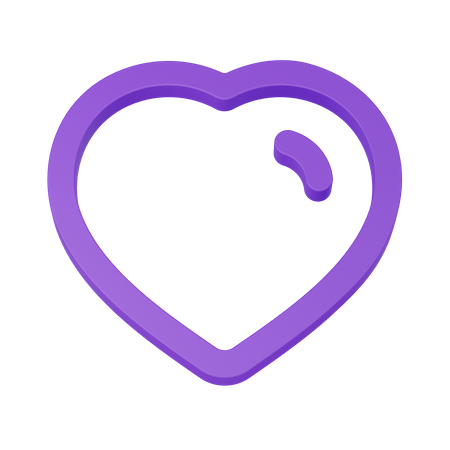 Free Heart  3D Icon
