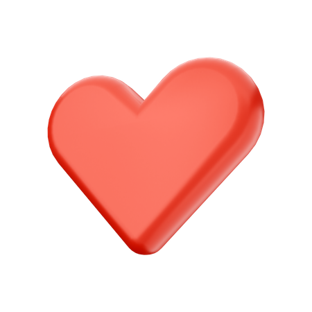 Free Heart  3D Icon
