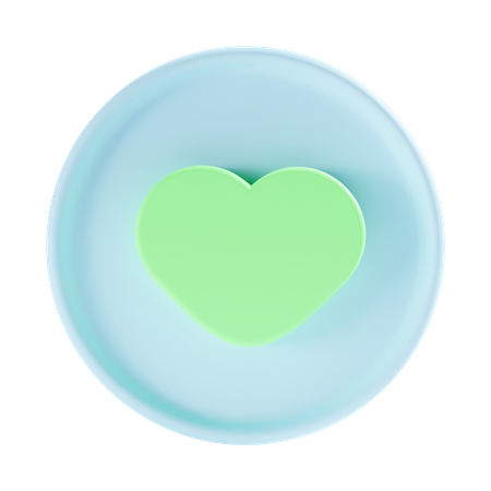 Free Heart 3D Icon