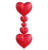 Hearts Ornament