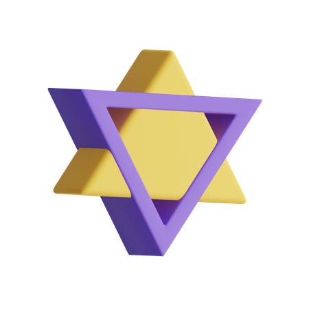 Free Hexagram  3D Icon
