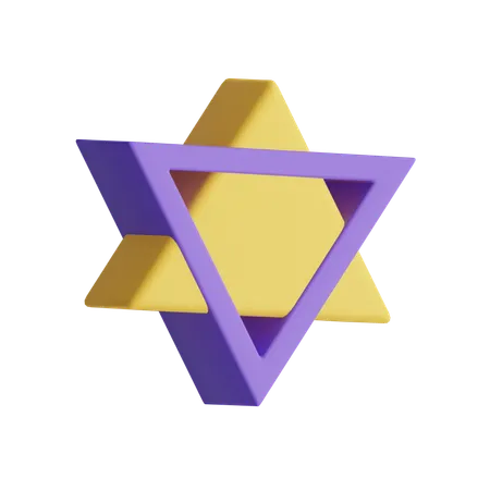 Free Hexagram  3D Icon