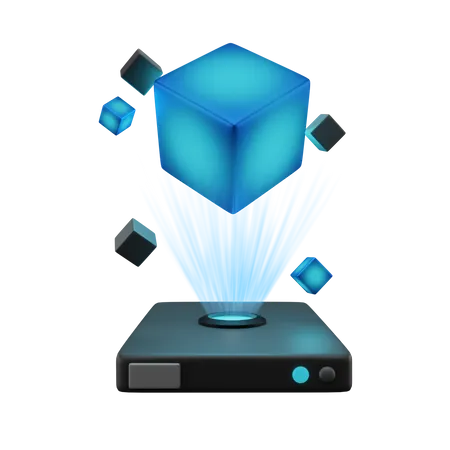 Free Hologram  3D Illustration