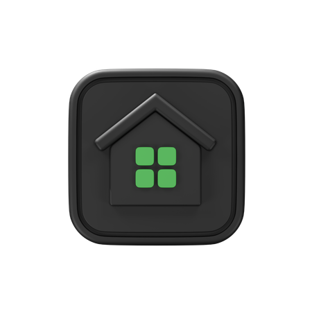 Free 家  3D Icon
