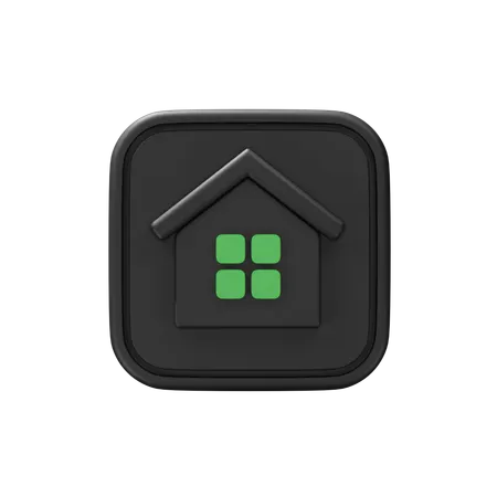 Free 家  3D Icon