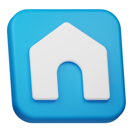 Free Home  3D Icon