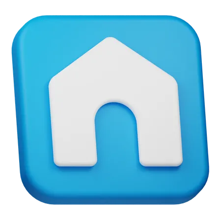 Free Home  3D Icon