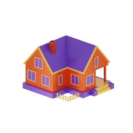 Free Home  3D Icon