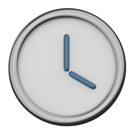 Free Horloge  3D Icon