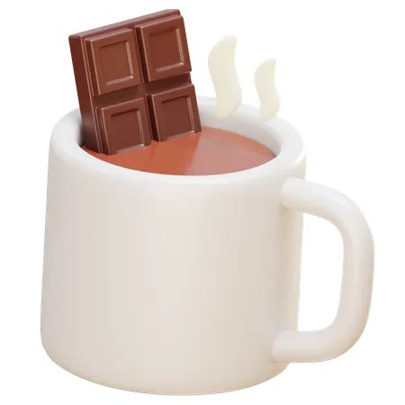 Free ホットチョコレート  3D Icon