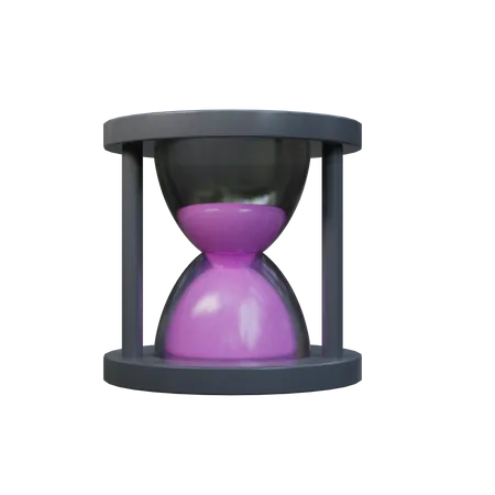 Free Hourglass  3D Icon