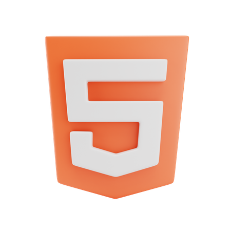 Free HTML  3D Icon