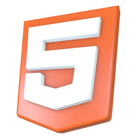 Free Logotipo html  3D Icon