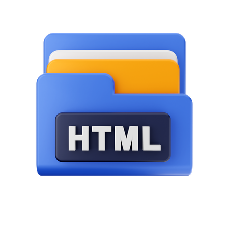 Free Html-Ordner  3D Icon