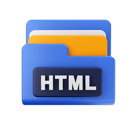 Free Html-Ordner  3D Icon