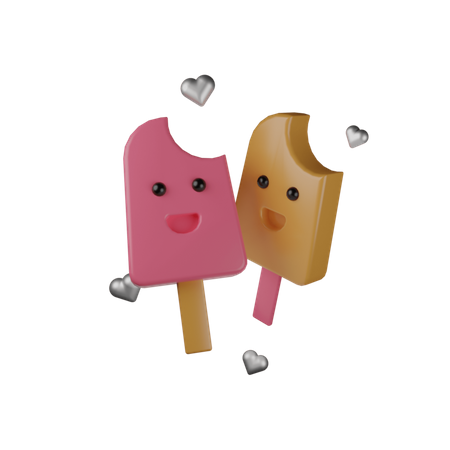 Free Ice Cream Stick  3D Icon