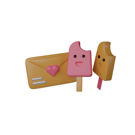 Free Icecream  3D Icon