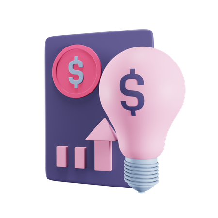 Free Ideia de negócio  3D Icon