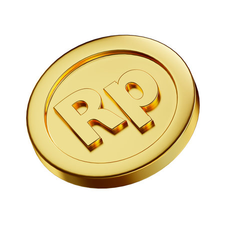 Free Idr Coin  3D Icon