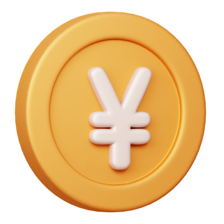 Free Iene Japonês JPY  3D Icon