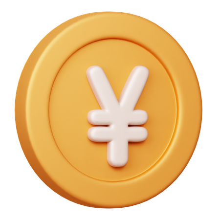 Free Iene Japonês JPY  3D Icon