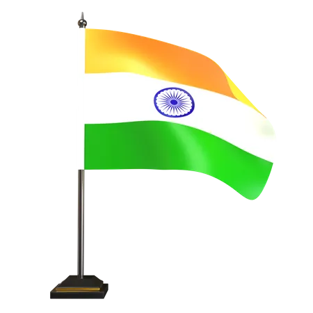 Free Indian Flag  3D Illustration
