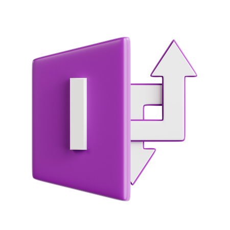 Free Info Path  3D Icon