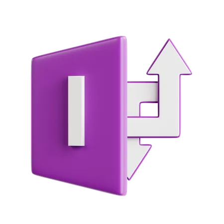 Free Info Path  3D Icon