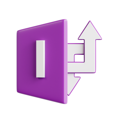 Free Info Path  3D Icon