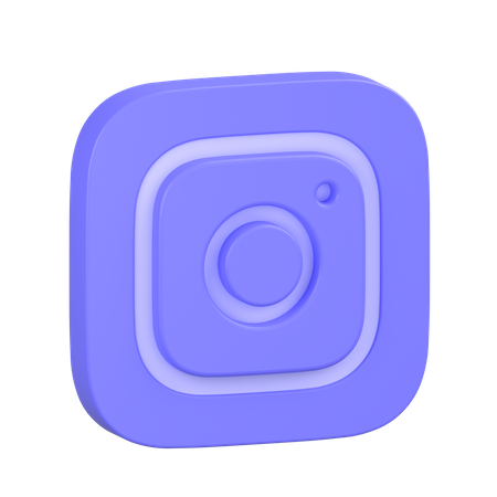 Free Instagram-1  3D Icon