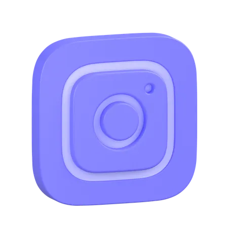 Free Instagram-1  3D Icon