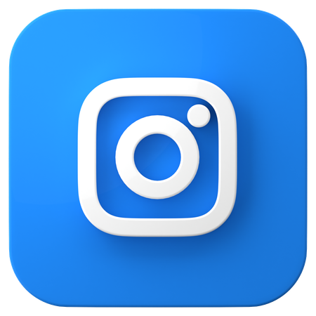 Free Instagram  3D Icon