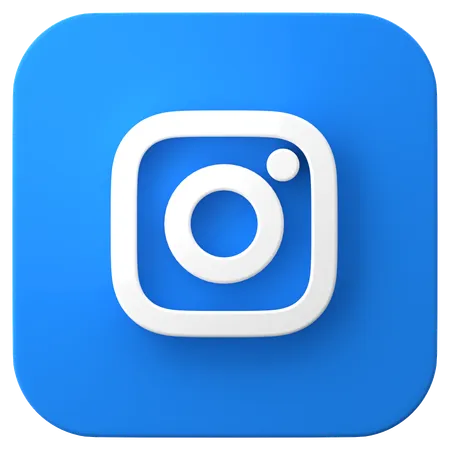 Free Instagram  3D Icon