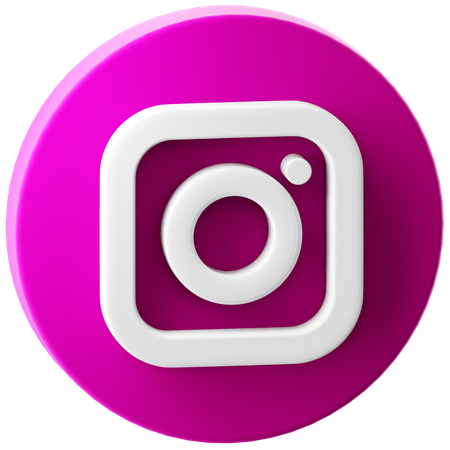 Free インスタグラム  3D Icon