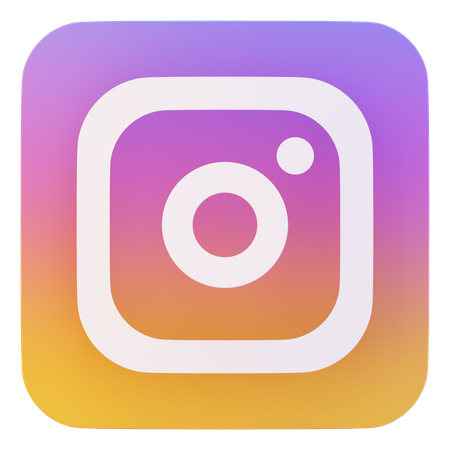 Free Instagram  3D Icon