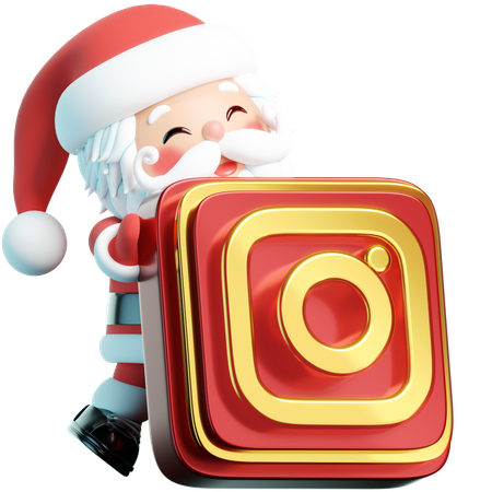 Free Instagram  3D Icon