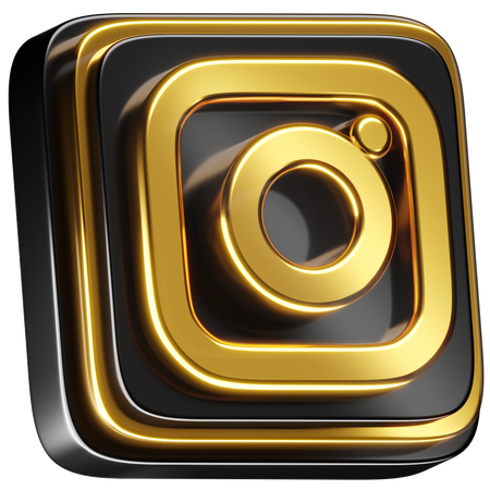 Free Instagram  3D Icon