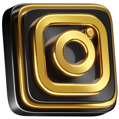 Free Instagram  3D Icon