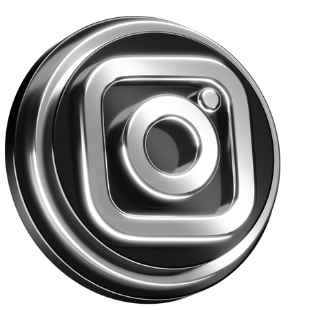 Free Instagram  3D Icon