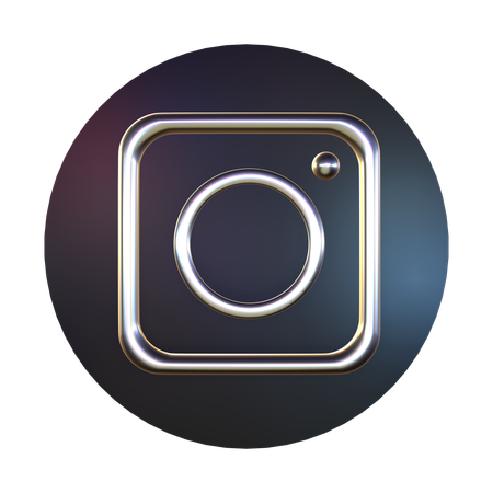 Free Instagram  3D Icon