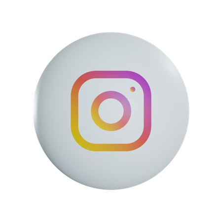 Free Instagram  3D Icon